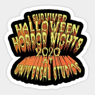 I SURVIVED HHN COLLECTION Sticker